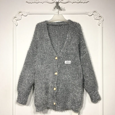 容悦 8324S150 时尚针织开衫品牌女装折扣颦薪