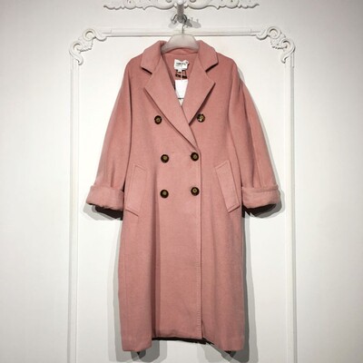 潮系列 8281S183 时尚毛呢外套品牌女装折扣颦薪