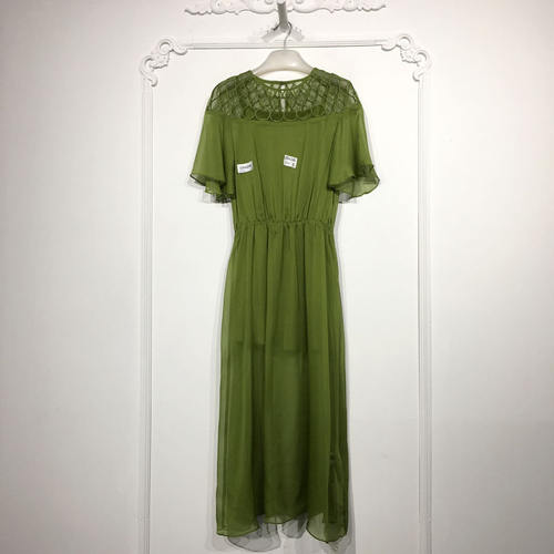 浪漫YS系列 D94248 时尚连衣裙两件套品牌女装折扣颦薪