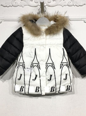 潮系列 PF11492 时尚棉服品牌童装折扣馨
