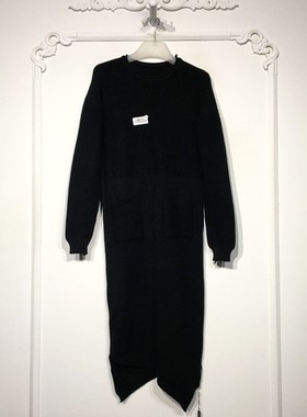 西树系列 8289S096 时尚针织连衣裙品牌女装折扣颦薪