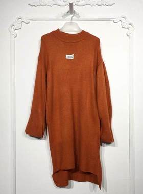 UGC系列 8162S254 时尚针织连衣裙品牌女装折扣颦薪