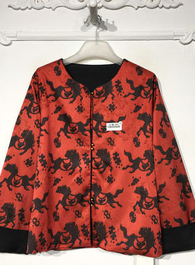 容悦 YB000649 时尚国风新中式短款外套品牌女装折扣颦薪