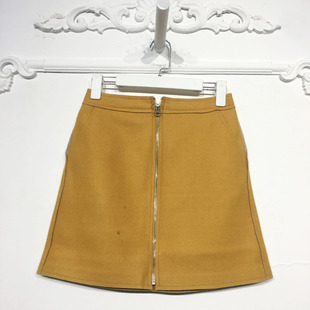 毛呢短裙品牌女装 时尚 折扣靓 8167S111 N系列