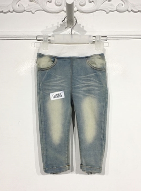 N系列 LM04293 时尚牛仔长裤品牌童装折扣饕