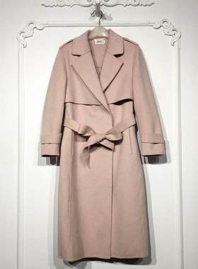 潮系列 8281S216 时尚双面呢毛呢外套品牌女装折扣颦薪