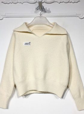 KRD系列 8320S184 时尚羊毛针织衫品牌女装折扣颦薪