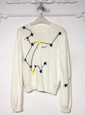 欧系列 8289S196 时尚针织衫品牌女装折扣颦薪