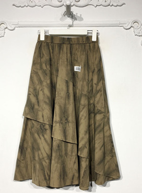 录系列 8334S280 时尚半身裙品牌女装折扣颦薪