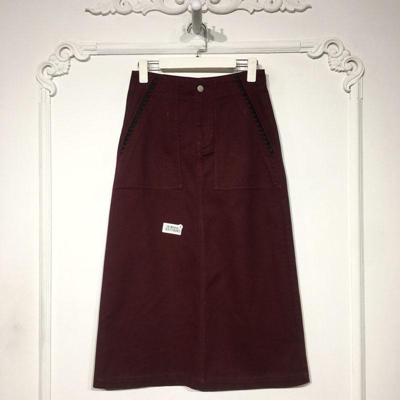 KRD系列 8311S063 时尚半身裙品牌女装折扣馨薪