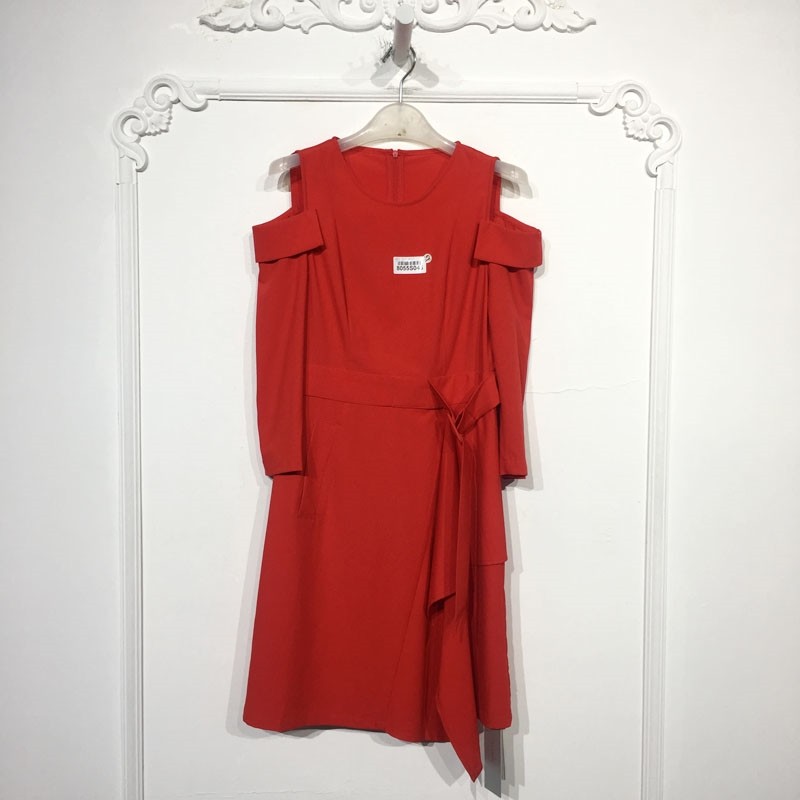 KLBS系列 8055S045 时尚连衣裙品牌女装折扣靓