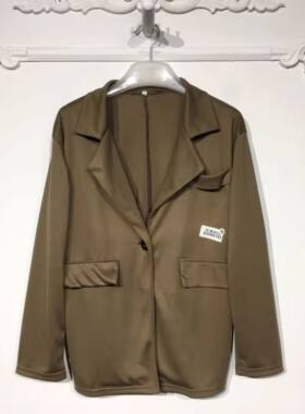 KRD系列 8309S152 时尚西装外套品牌女装折扣颦薪