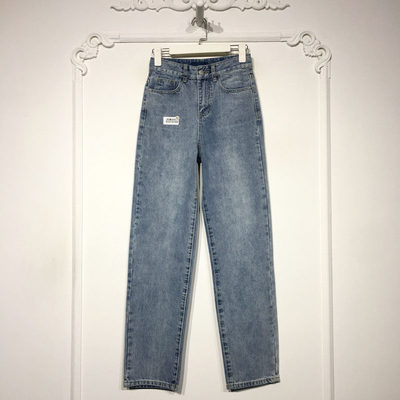 容系列 8331S165 时尚牛仔长裤品牌女装折扣颦薪