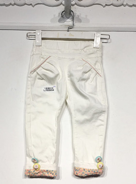 潮系列 LM05654 时尚长裤品牌童装折扣馨