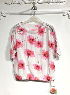 乔系列 D82936 时尚上装品牌女装折扣馨薪