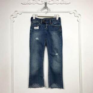 品牌女装 珂P系列 牛仔长裤 时尚 折扣颦薪 8085S203