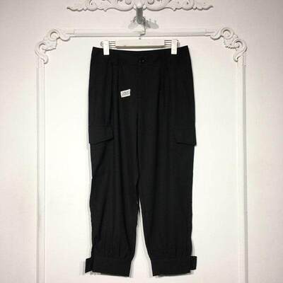 嬉PSN系列 8302S231 时尚九分裤品牌女装折扣颦薪