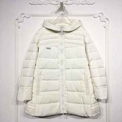 潮系列 8152S049 时尚长款羽绒服品牌女装折扣颦薪