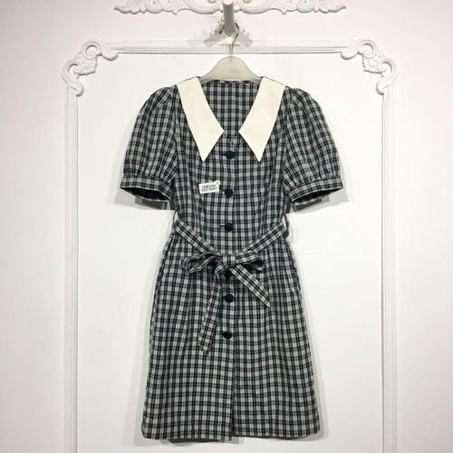 M.L系列 8221S281 时尚连衣裙品牌女装折扣颦薪