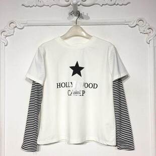 T恤品牌女装 时尚 折扣颦薪 8288S192 伊X系列