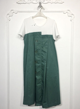 蔓系列 8027S145 时尚连衣裙品牌女装折扣颦薪