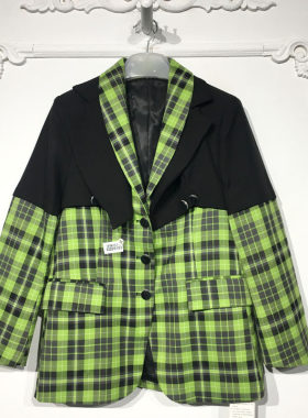 容悦 8326S183 时尚西装外套品牌女装折扣颦薪