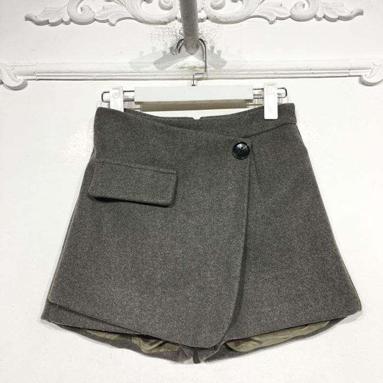 N系列 8156S106 时尚毛呢短裤品牌女装折扣颦薪,女装/女士精品,休闲裤,淘宝优惠券,粉丝福利购,淘宝优惠卷