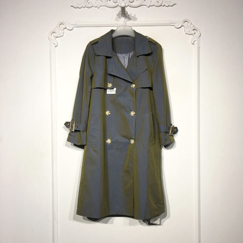 容悦 8338S176 时尚风衣外套品牌女装折扣颦薪