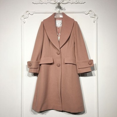 欧系列 8284S005 时尚羊毛毛呢外套品牌女装折扣颦薪