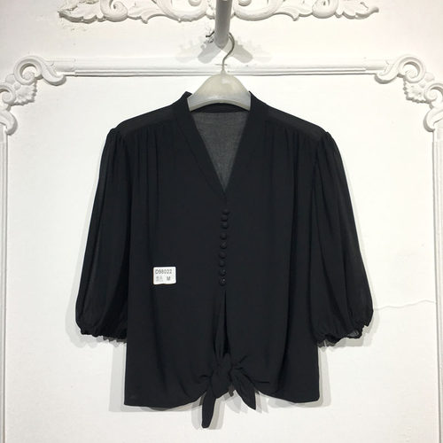 VE系列 D98022 时尚上装品牌女装折扣颦薪