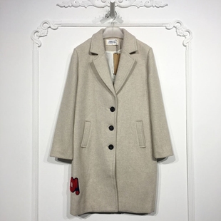 毛呢外套品牌女装 时尚 折扣颦薪 8150S268 夕系列