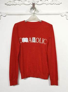 欧系列 8073S057 时尚针织衫品牌女装折扣颦薪