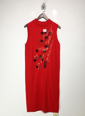 AELD系列 HH02176 时尚针织连衣裙品牌女装折扣颦薪