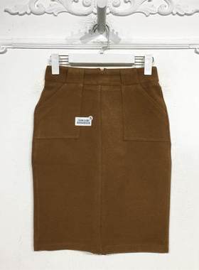 潮系列 8054S034 时尚半身裙品牌女装折扣颦薪