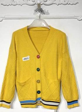 容系列 8284S214 时尚针织开衫品牌女装折扣颦薪