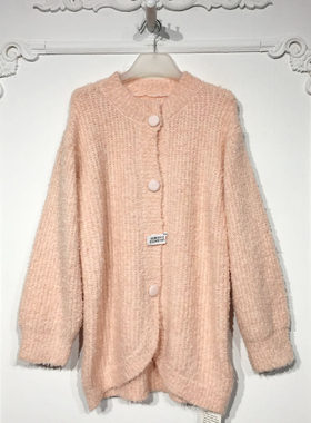 容系列 8324S141 时尚针织开衫品牌女装折扣颦薪