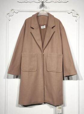 西树系列 8276S233 时尚毛呢外套品牌女装折扣颦薪