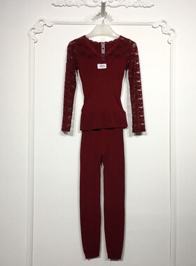 N系列 8141S169 时尚套装两件套品牌女装折扣颦薪