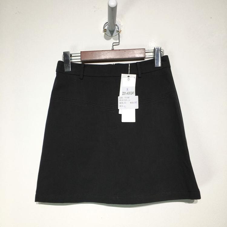 潮系列 Z01-A00241 时尚短裙品牌女装折扣颦薪