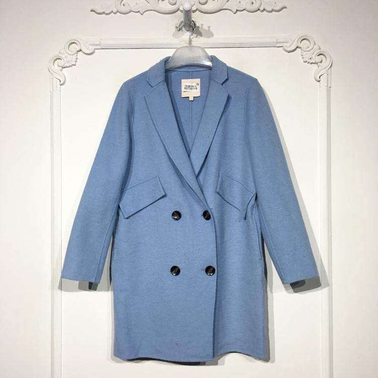 纳系列 8273S115 时尚双面呢毛呢外套品牌女装折扣颦薪,女装/女士精品,毛呢外套,淘宝优惠券,粉丝福利购,淘宝优惠卷