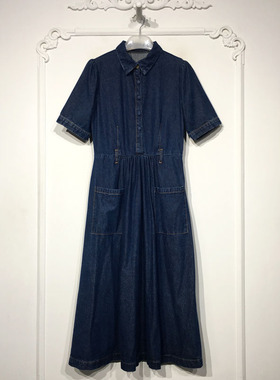 容悦 8342S270 时尚牛仔连衣裙品牌女装折扣颦薪