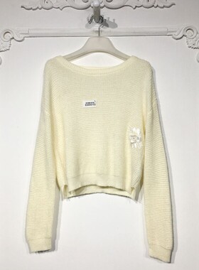 洛M系列 8300S152 时尚针织衫品牌女装折扣颦薪