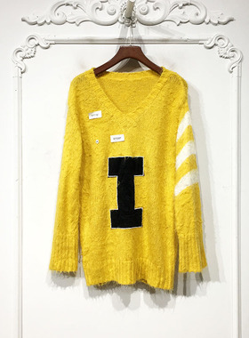 容悦 D73357 时尚针织衫品牌女装折扣颦薪