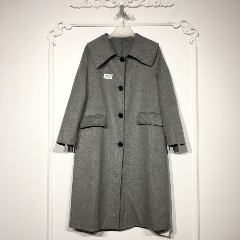 容系列 8253S176 时尚羊毛双面呢毛呢外套品牌女装折扣颦薪