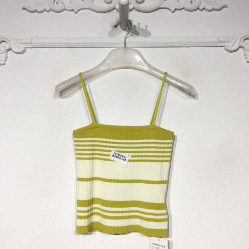 容悦 8340S148 时尚针织吊带品牌女装折扣颦薪