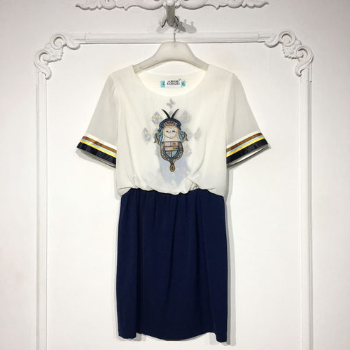 珂P系列 8336S283 时尚连衣裙品牌女装折扣颦薪
