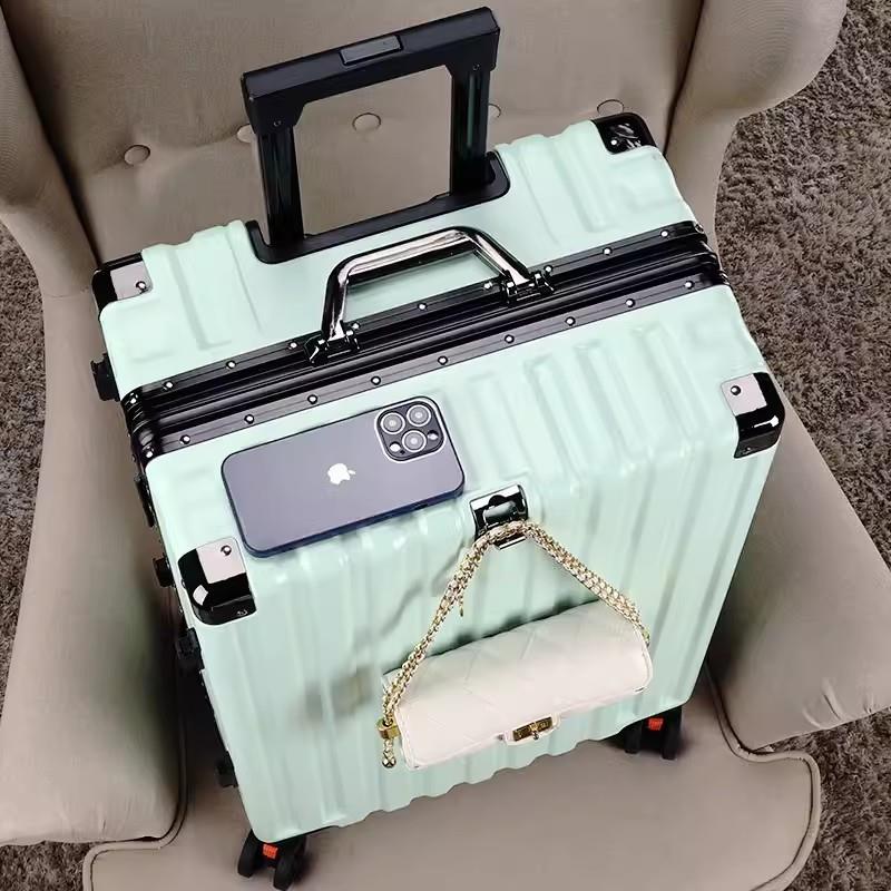 学生行李箱旅行铝框拉杆箱万向轮