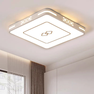 主卧室灯2026新款LED吸顶灯现代简约全光谱护眼儿童房间中山灯具