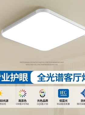 主卧室LED吸顶灯客厅房间餐厅中山灯具大全2025新款现代简约大气