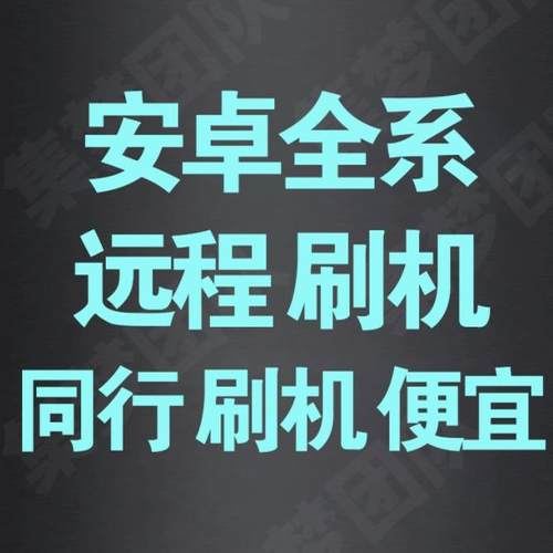 适用于华为P30P50鸿蒙OPPO小米VIVO荣耀IQOO远程手机刷机解账户索